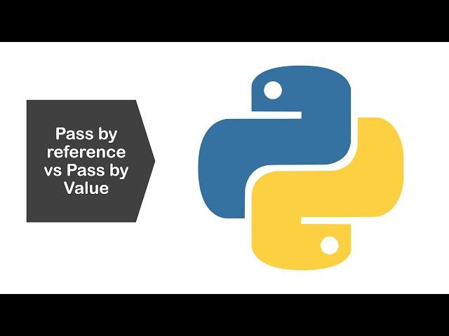 Pass by reference vs value - Python