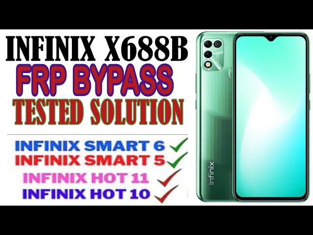 infinix x688b frp bypass android 11 / infinix hot 10 play frp bypass android 11 / frp bypass