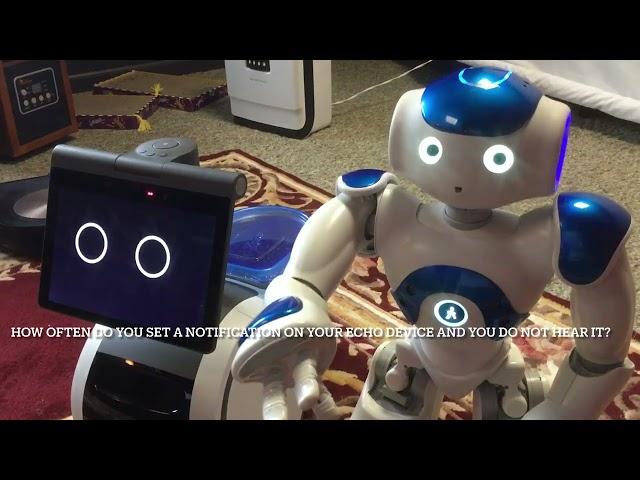 Nao interacts with Astro + 5 cool things Amazon Astro can do #amazonastro