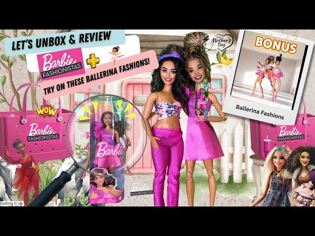 Let's Try On Some Barbie Fashion Packs + Unbox one of the NEW Barbie Fashionistas Dolls! Fun Loading