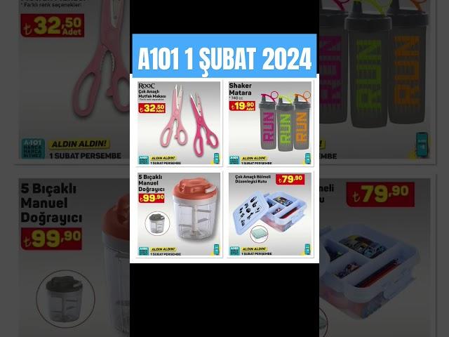 A101 1 ŞUBAT 2024 #bim #market #a101 #ev #indirim #keşfet #katalog #keşfetteyiz #şok