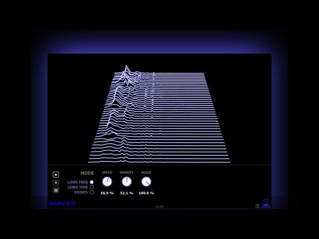 BlueLab WAV3S - Sound visualization plugin