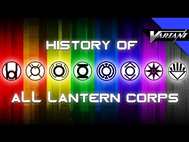 History Of All The Lantern Corps