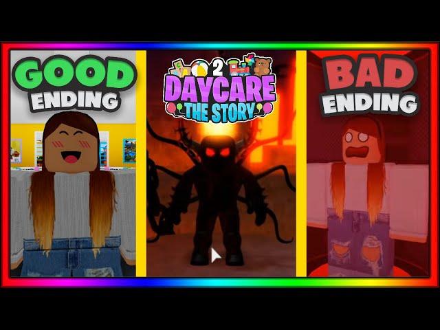 Daycare 2  [Story] - All 2 Endings! | Roblox