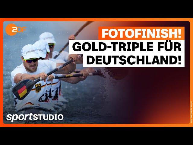 Goldfahrt! Kajak-Vierer holt Olympiasieg | Olympia Paris 2024 | sportstudio