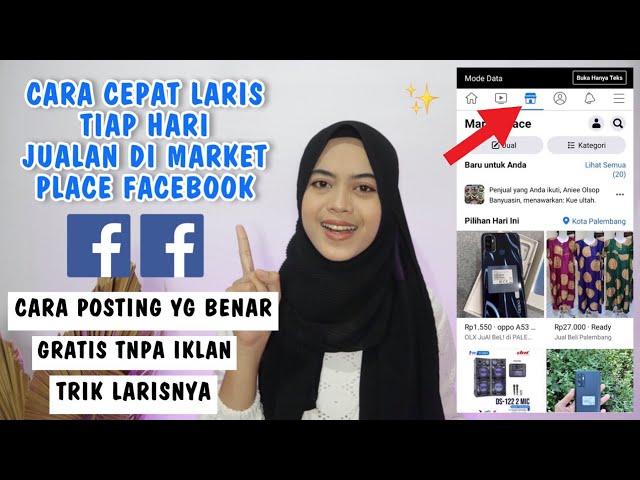 TUTORIAL CEPAT LARIS TIAP HARI JUALAN DI FACEBOOK MARKETPLACE TERBARU 2022 | CARA JUALAN DI FACEBOOK