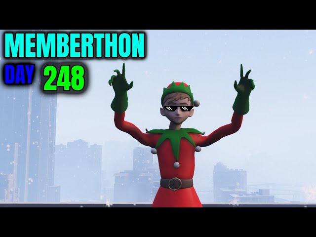 Santa's Gang Of Elves In GTA 5 RP - Memberthon Day 248