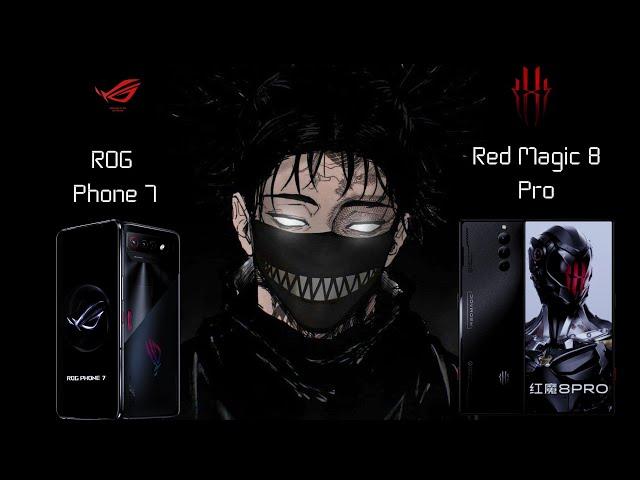 Asus ROG Phone 7 vs Nubia Red Magic 8 Pro