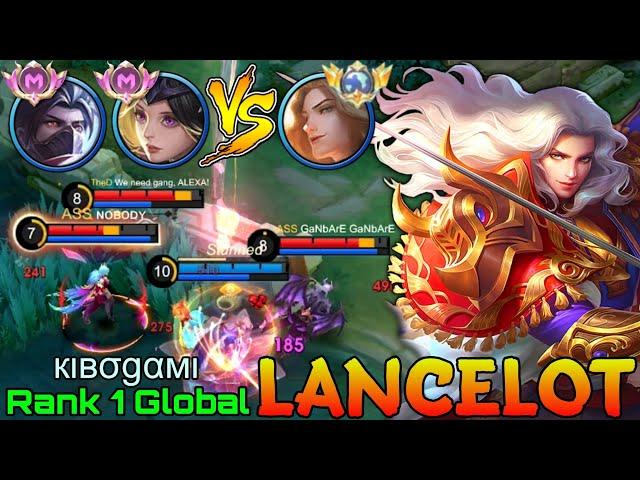 No.1 Lancelot VS Supreme Hayabusa & Lunox - Top 1 Global Lancelot by кιвσgαмι - Mobile Legends