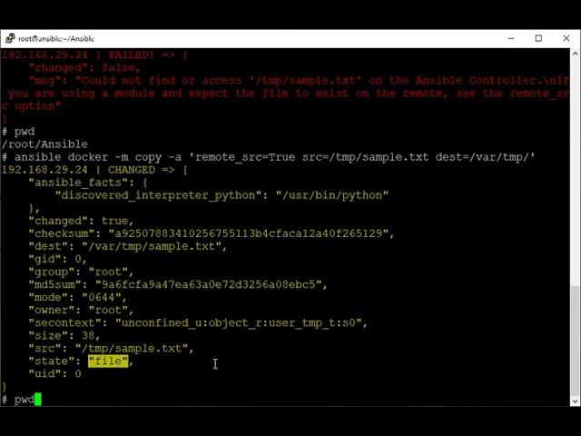 Ansible# 10 -  Copy Module to Copy Files and Directories on Remote Servers - Exampes of File Module
