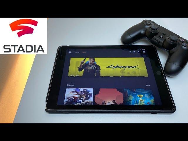 NEW*  How to Play Google Stadia -   iPhone iPad Safari (Jan 2021)