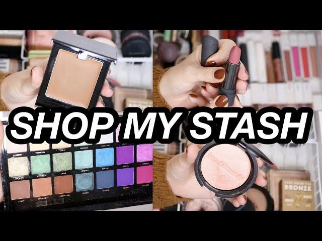 SHOP MY STASH// Everyday Makeup Basket For Fall!