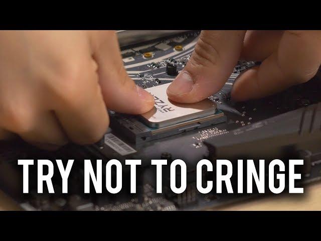 How NOT to build a PC!