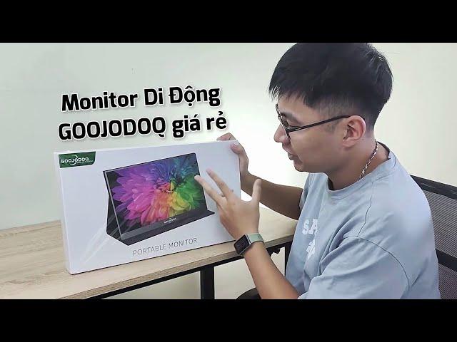 Review Màn hình Rời Di Động GOOJODOQ AC1025: 100% sRGB, 500 nit, HDR, vSync?