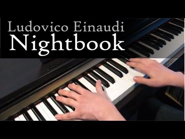 Ludovico Einaudi - Nightbook - Piano