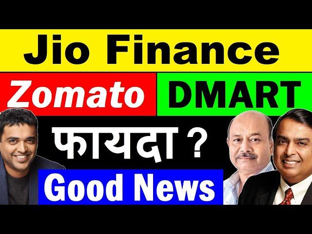 Jio Financial Services  Zomato  Dmart  Nifty 50 Blinkit  NSE F&O FUTURE OPTIONS DERIVATIVES