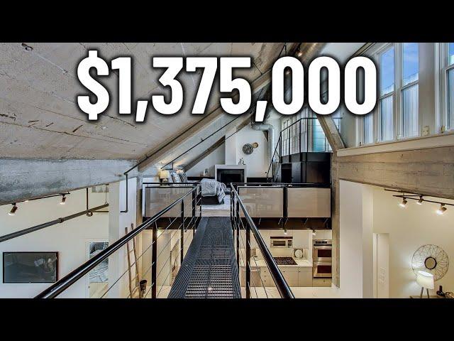 Inside $1,375,000 hardcore concrete Chicago loft | Andrei Savtchenko Real Estate Chicago