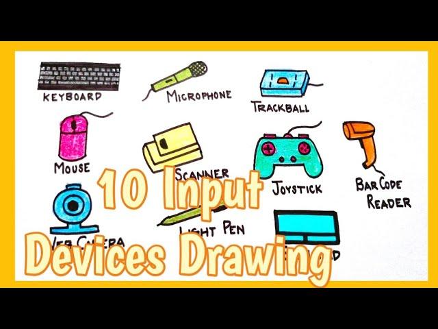 input devices drawing easy|easy input devices drawing