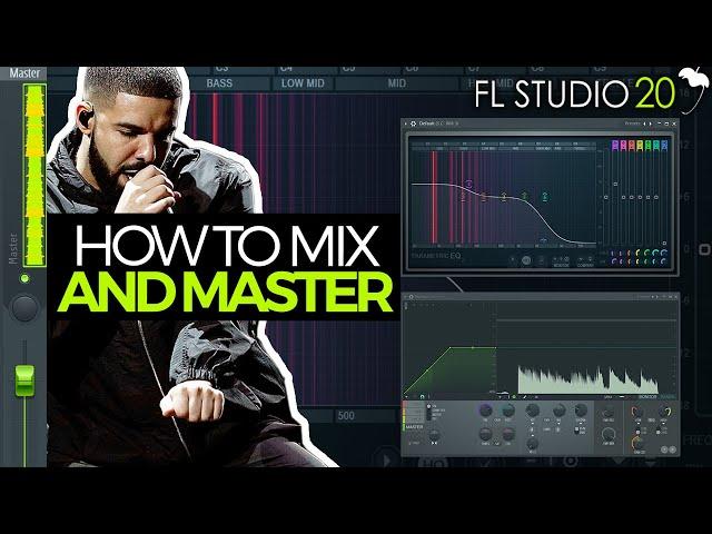 HOW TO MIX & MASTER YOUR BEATS IN FL STUDIO 20 | Mixing And Mastering Tutorial