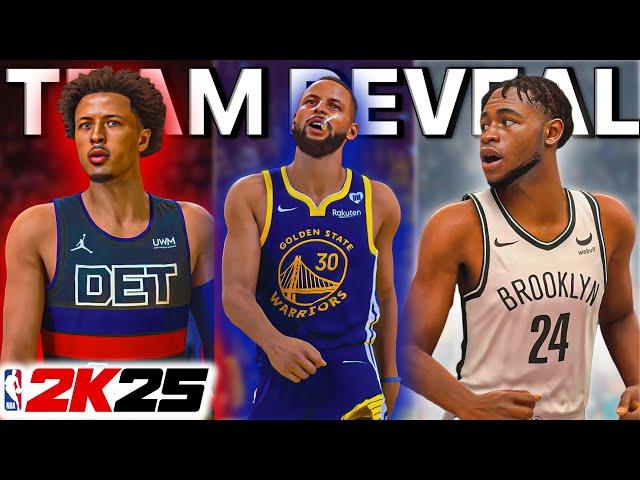 NBA 2K25 MyNBA Franchise Mode - Team Reveal