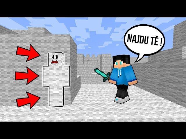 VLNA TROLL !!! - 1VS1 SCHOVKA V MINECRAFTU w/ Dejzr