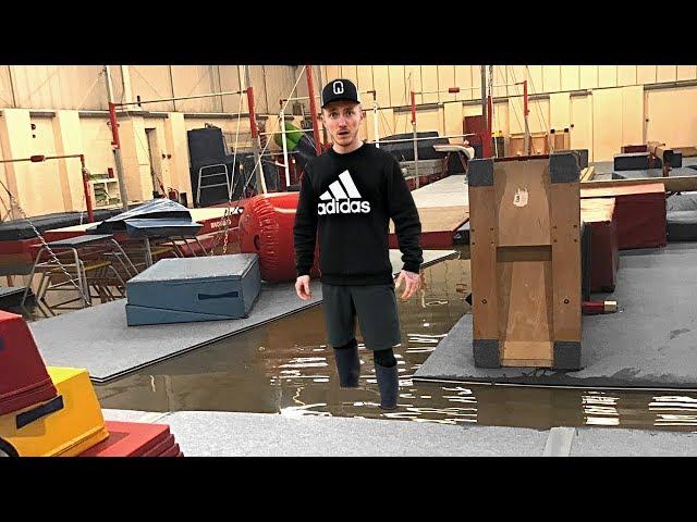 OUR NEW GYM FLOODED! | Nile Wilson Gymnastics