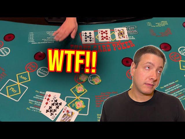 3 CARD POKER IN LAS VEGAS! SIX CARD BONUS COMING IN!? DECEMBER 15TH 2024