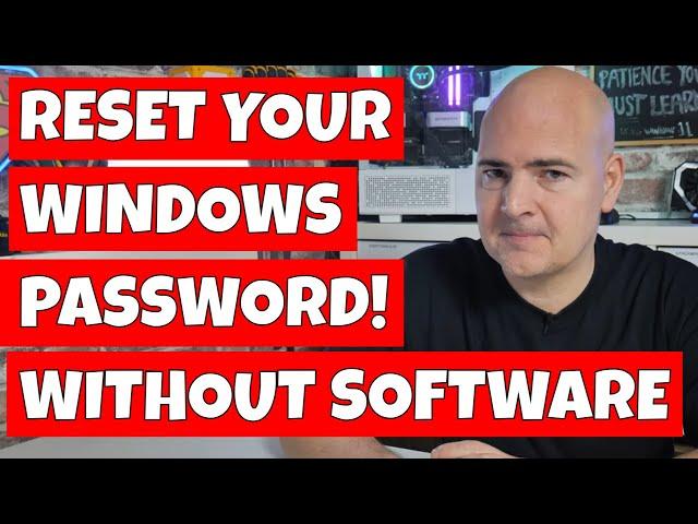 How To Reset Windows 10 11 Login Password Without Any Software