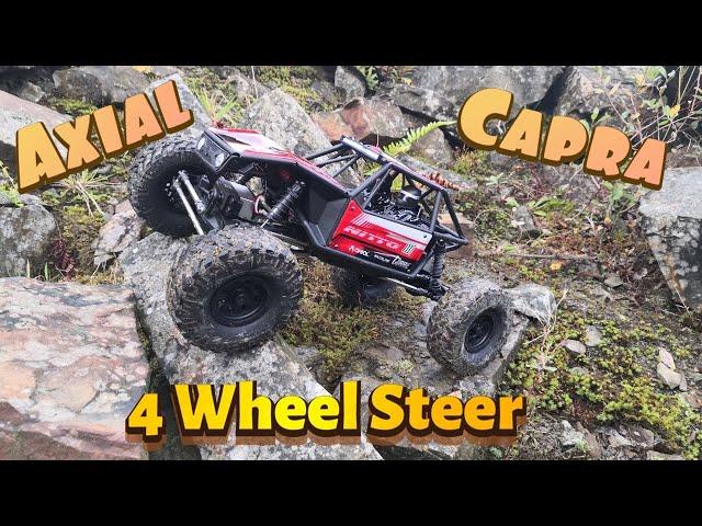 Axial Capra 4 Wheel Steer First Run