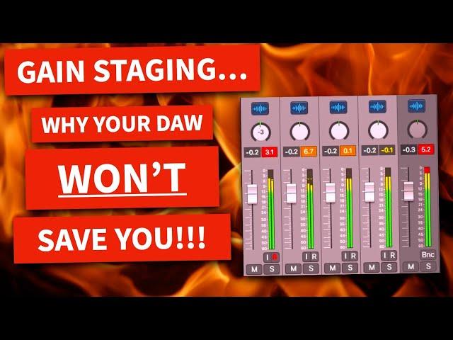 Why Gain Staging Your Audio Is SO Important For Music Production