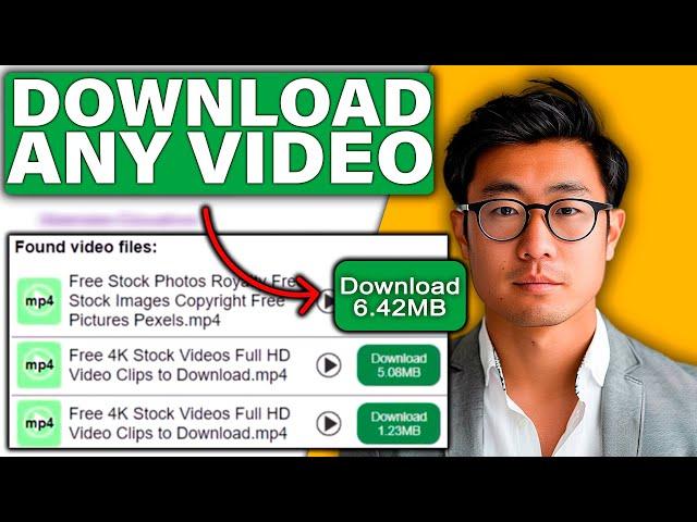 How to Download Any Video From any Website on Chrome (2024) Step-By-Step