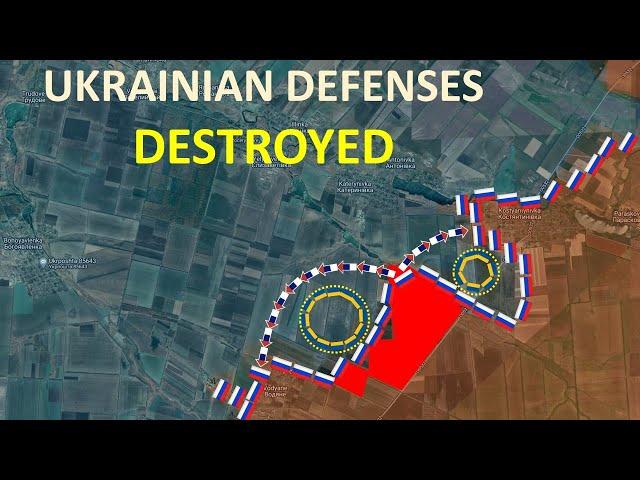 Russian Forces Destroyed Ukrainian Defenses South Of Kostyantynivka