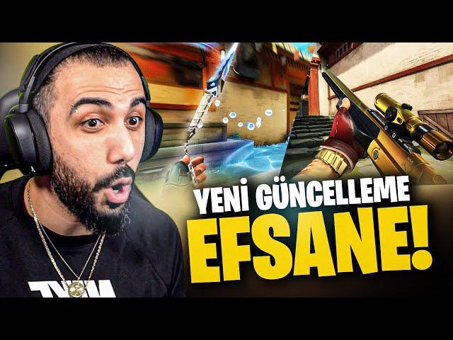 YENİ GELMEDİK GERİ GELDİK! VALORANT EFSANE DEV GÜNCELLEME! | Barış Can