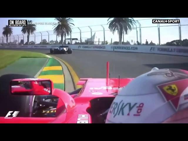 F1 onboard Highlights - Australia 2017