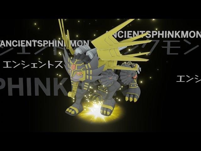 (AncientSphinkmon) AncientSphinxmon Full Evolution