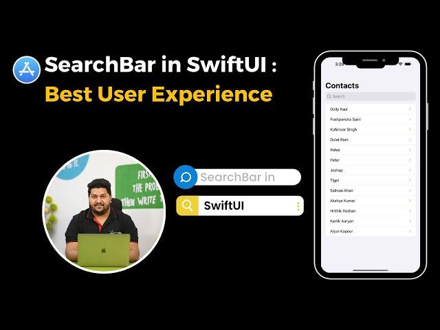 SearchBar in SwiftUI: Easy Implementation and Beautiful Features