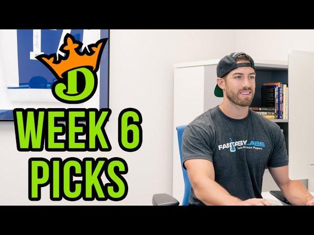 DraftKings NFL Week 6 Picks  (Sleeper Picks)