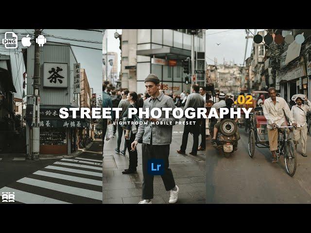 Street Photography - Lightroom Mobile Preset | Urban Preset | Cinematic Filter | Urban Street Filter