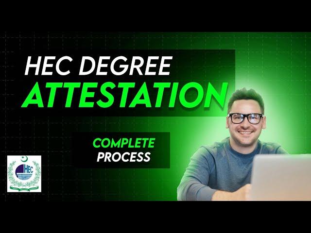 HEC degree attestation process urgent 2024 | hec degree attestation process online #attestation