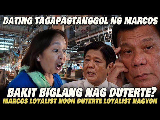 KALYE SURVEY !! DATING MARCOS LOYALIST BAKIT DUTERTE LOYALIST NA NGAYON