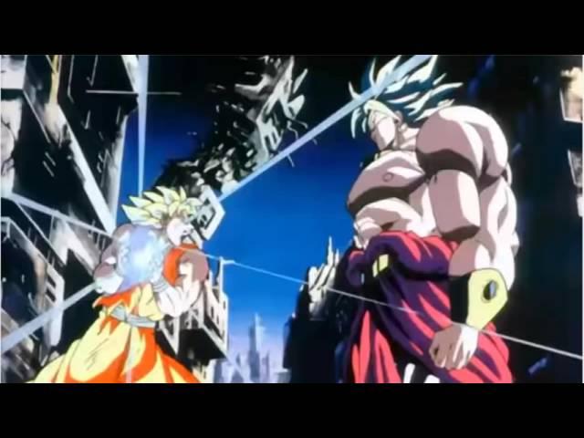 Goku Attack Legendary Super Saiyan Broly(Kamehameha Best wave in DBZ HISTORY)