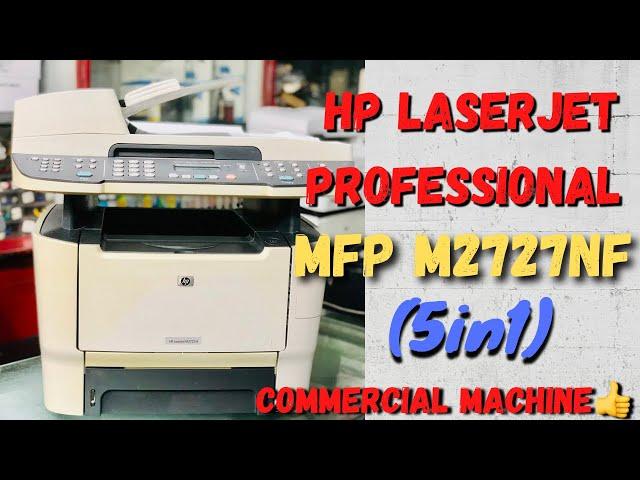 HP LaserJet M2727fdn full review I best all in one printer for office use I Commercial printing