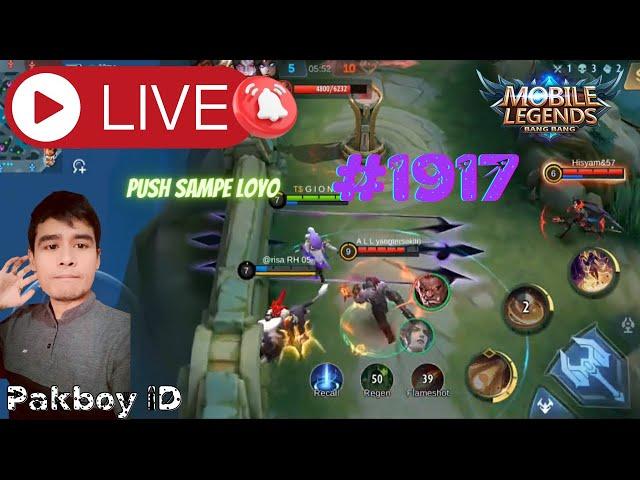 Pakboy ID | Mobile Legends: Bang Bang | Push sampe loyo | #1917