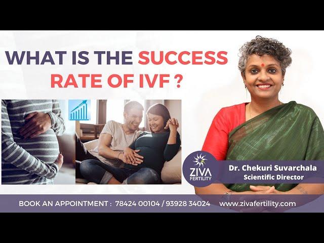 Success Rate Of IVF || Fertility Treatment || Dr Chekuri Suvarchala || ZIVA Fertility