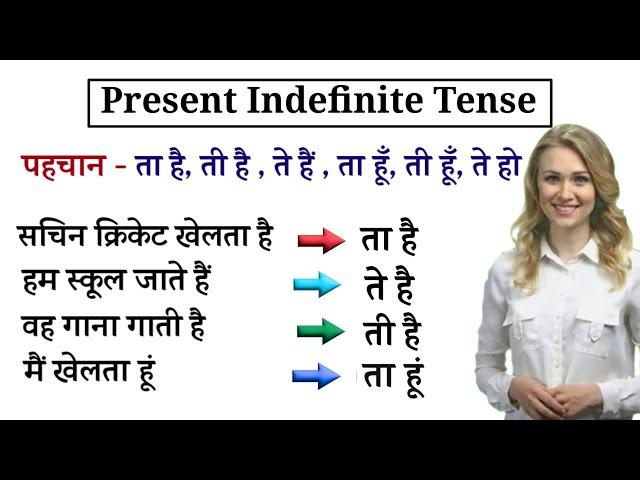 Present Indefinite Tense | Do Does का प्रयोग | Present Indefinite Tense All Uses | Tense In English