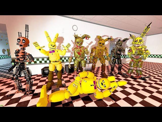 WHICH ANIMATRONIC IS THE COOLEST? FNAF COOP Garry's Mod