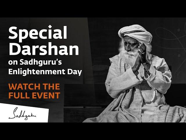 Sadhguru Darshan LIVE | Isha Institute of Inner-sciences | 7:30 AM IST on 24 Sep, 10 PM ET on 23 Sep