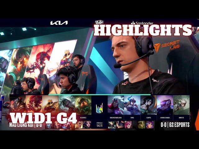 MDK vs G2 - Highlights | Week 1 Day 1 LEC Summer 2024 | Mad Lions KOI vs G2 Esports W1D1