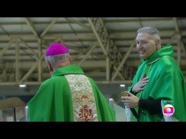 Santa Missa com pe Marcelo Rossi na Globo - TV Globo