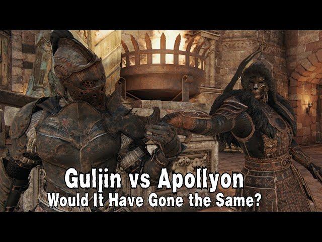 Guljin vs Apollyon: Would it Have Gone the Same? [For Honor]